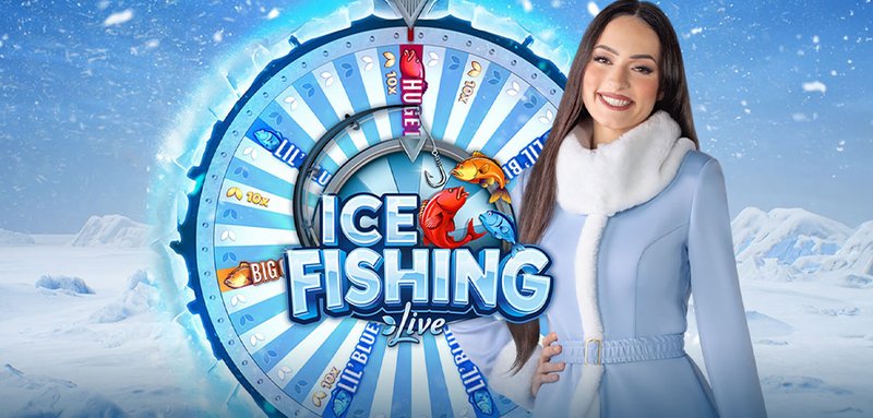 Ice fishing gamble game, ice fishing live demo